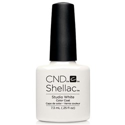 CND SHELLAC Gel polish - studio white